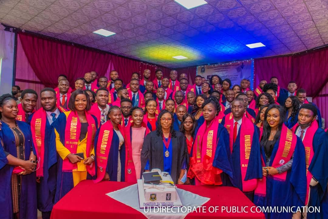 Univeristy of Ibadan Inducts 55 New Veterinary Doctors