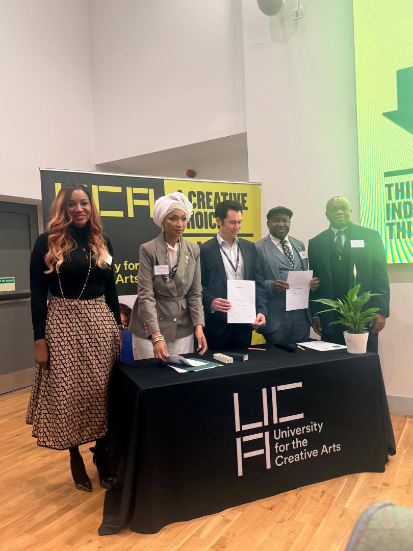 University of Abuja Partners with UK’s University for the Creative Arts to Boost Global Academic Excellence