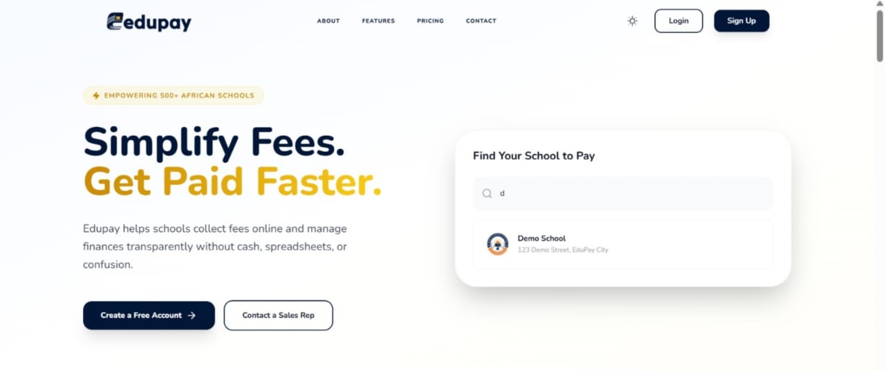 Edupay: The Ultimate Zero-Cost School Finance Management System for Seamless Fee Collection and Transparency