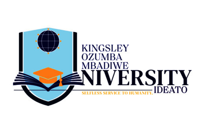 Kingsley Ozumba Mbadiwe University (KOMU) Announces Post-UTME/Direct Entry Admission Form 2026/2027: Cut-Off Mark, Eligibility, Registration Process and Available Courses