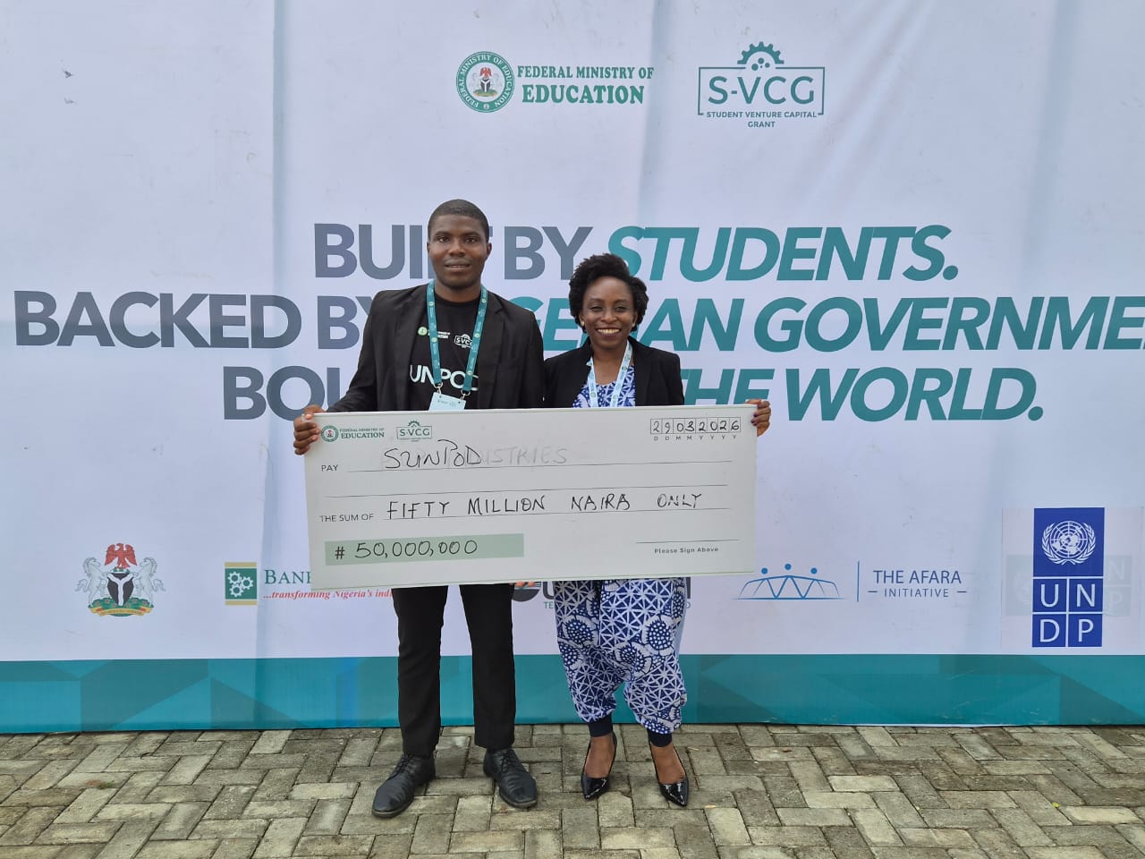 KWASU 500-Level Student Wins ₦50 Million Federal Government Grant